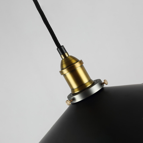 Metal Filament Pendant Aged Steel