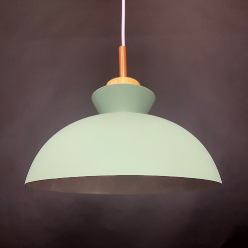 Bara Metal & Wood Pendant Light