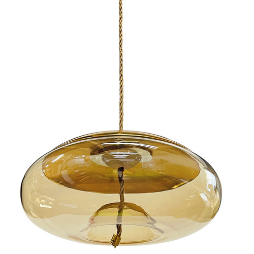 Kaiden Metal & Glass Pendant Light