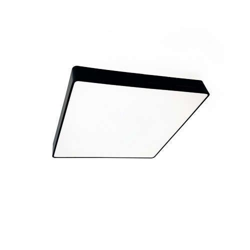 Black Harrison Square LED Ceiling Light