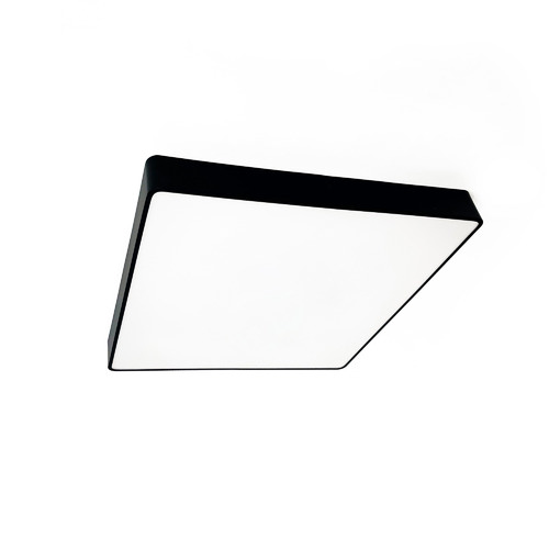 Black Harrison Square LED Ceiling Light