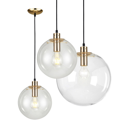 Cassius Glass Sphere Pendant Light