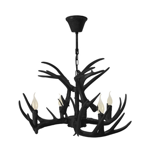Antler-Resin-Chandelier