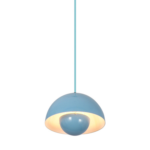 Lucinda Carbon Steel Pendant Light | Temple & Webster