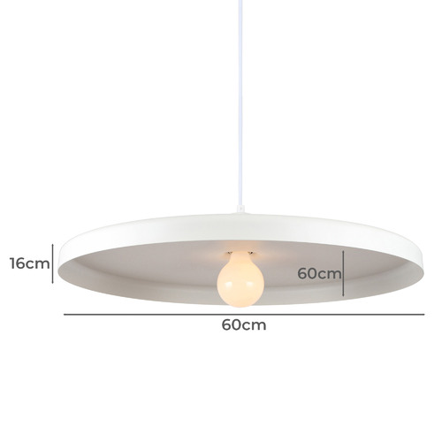Disc Metal Pendant Light Large