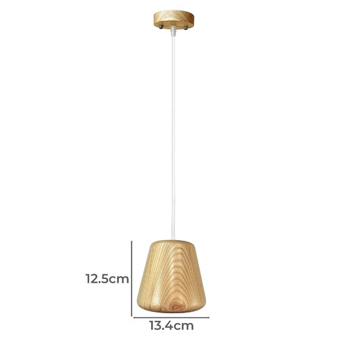Fermetti Bulb A Replica Wooden Pendant Light