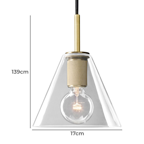 Landry Funnel Pendant Light