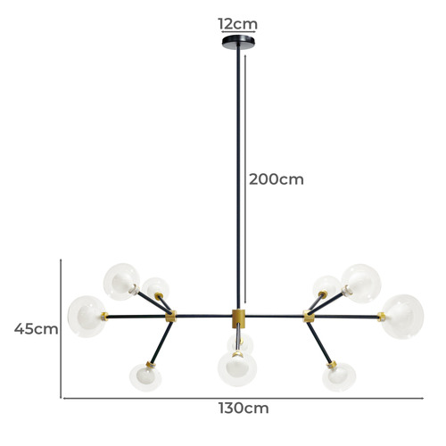 Kir 10 Light Chandelier