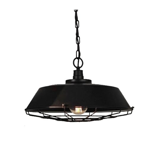 Vintage Wire Steel Pendant Light
