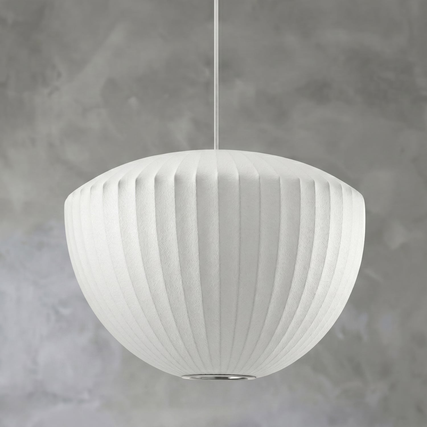 George Nelson Replica Steel Apple Pendant Light