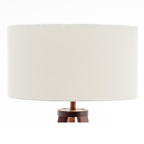 Tania Rubberwood Tripod Floor Lamp