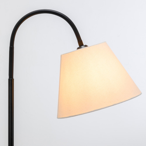 Roman Rubberwood Floor Lamp