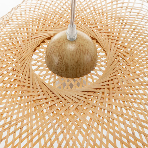 Wave Bamboo Pendant Light