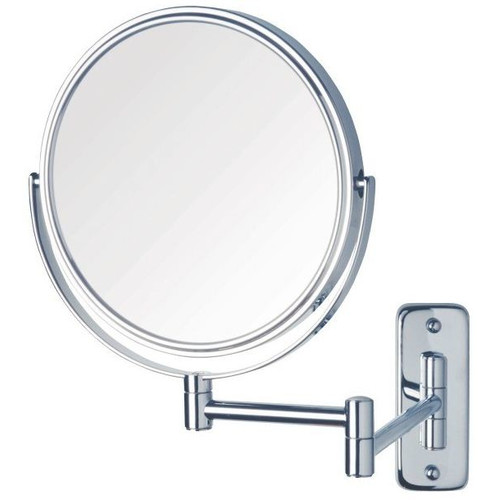 Thermogroup 8x Magnification Wall, Wall Mounted Shaving Mirror With Light