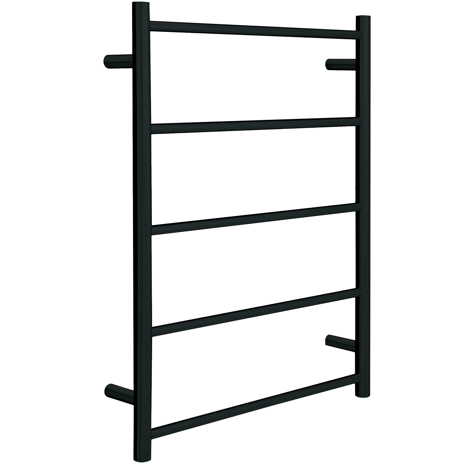 Rounded Matt Black Thermorail Non Heated Rail