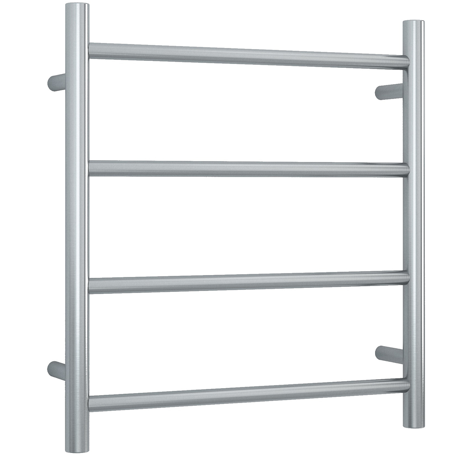 Straight 4 Bar Heated Stainless Steel Towel Rail