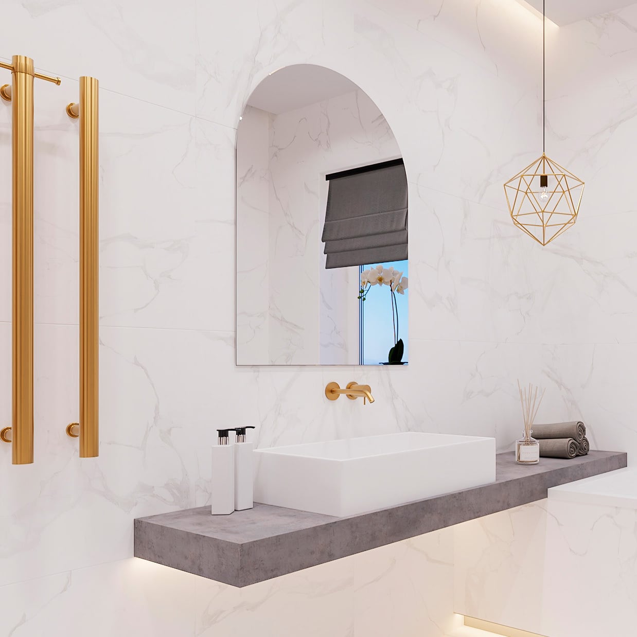 Aspen Arch Wall Mirror