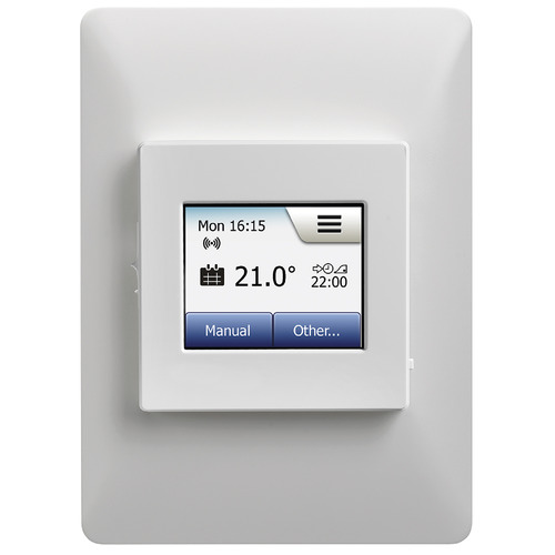 White Thermotouch Wi-Fi Programmable Thermostat | Temple & Webster