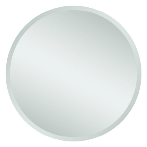 Thermogroup Kent Bevel Edge Round Mirror with Hanger | Temple & Webster