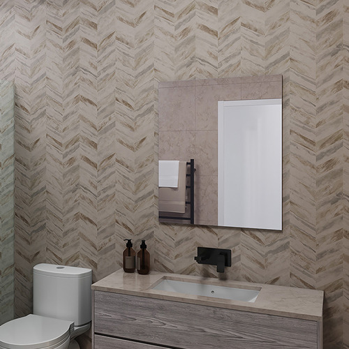 Jackson Polished Edge Square Wall Mirror
