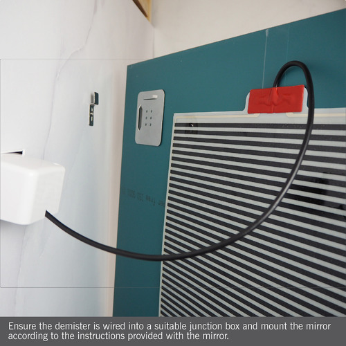 50 x 50cm Thermomirror Demister Pad