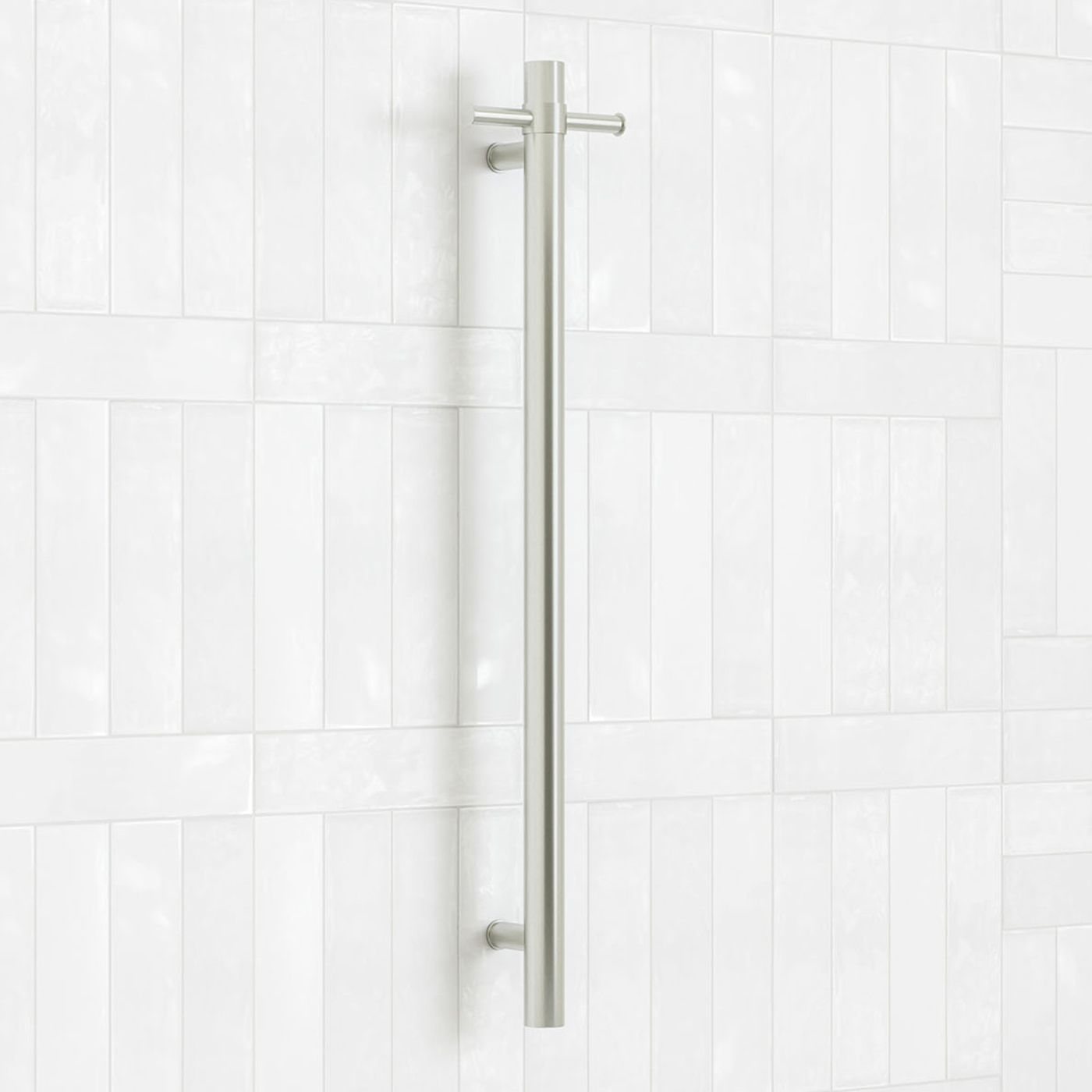 Thermorail-900mm-Vertical-Heated-Towel-Rail-with-Hook