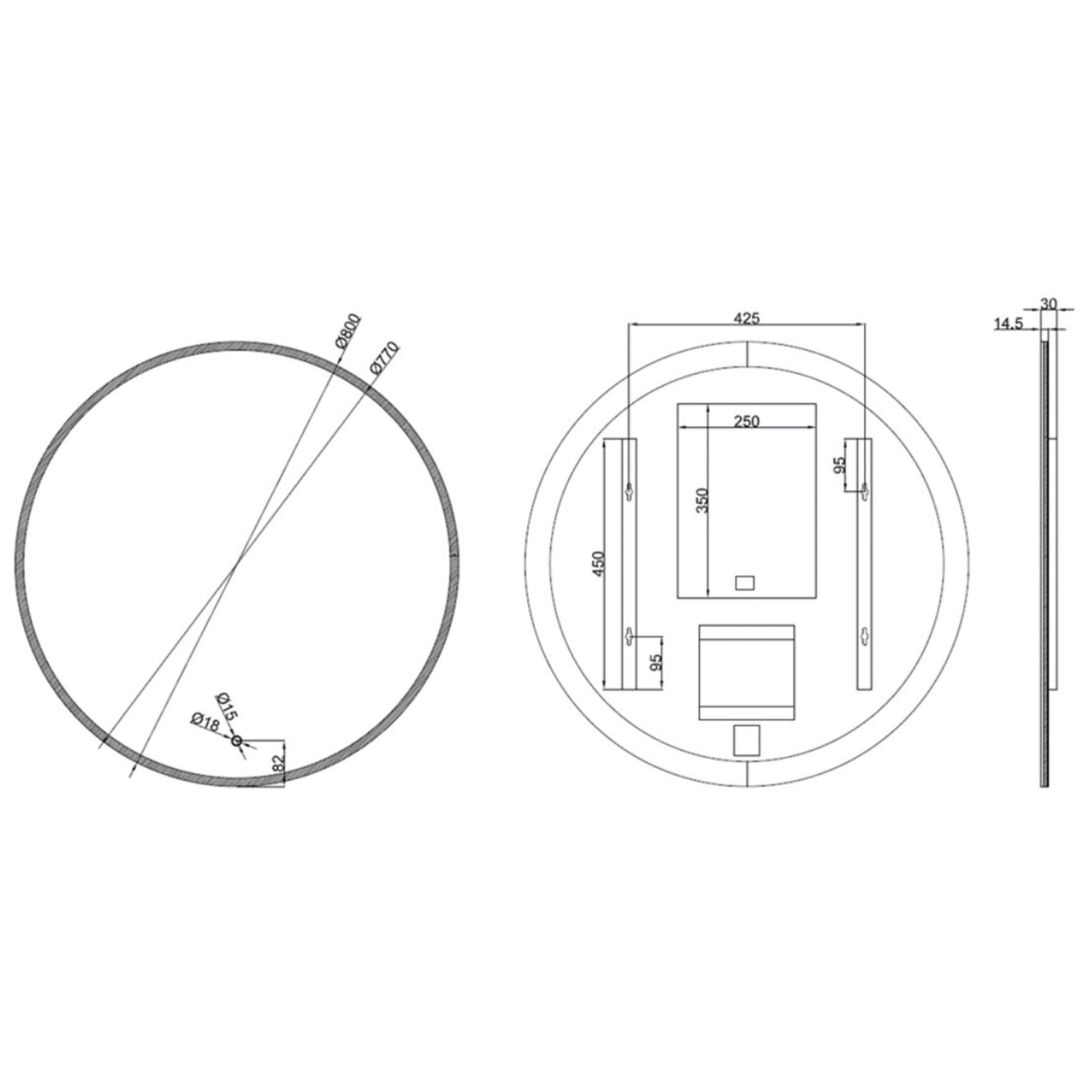 Round-LED-Mirror