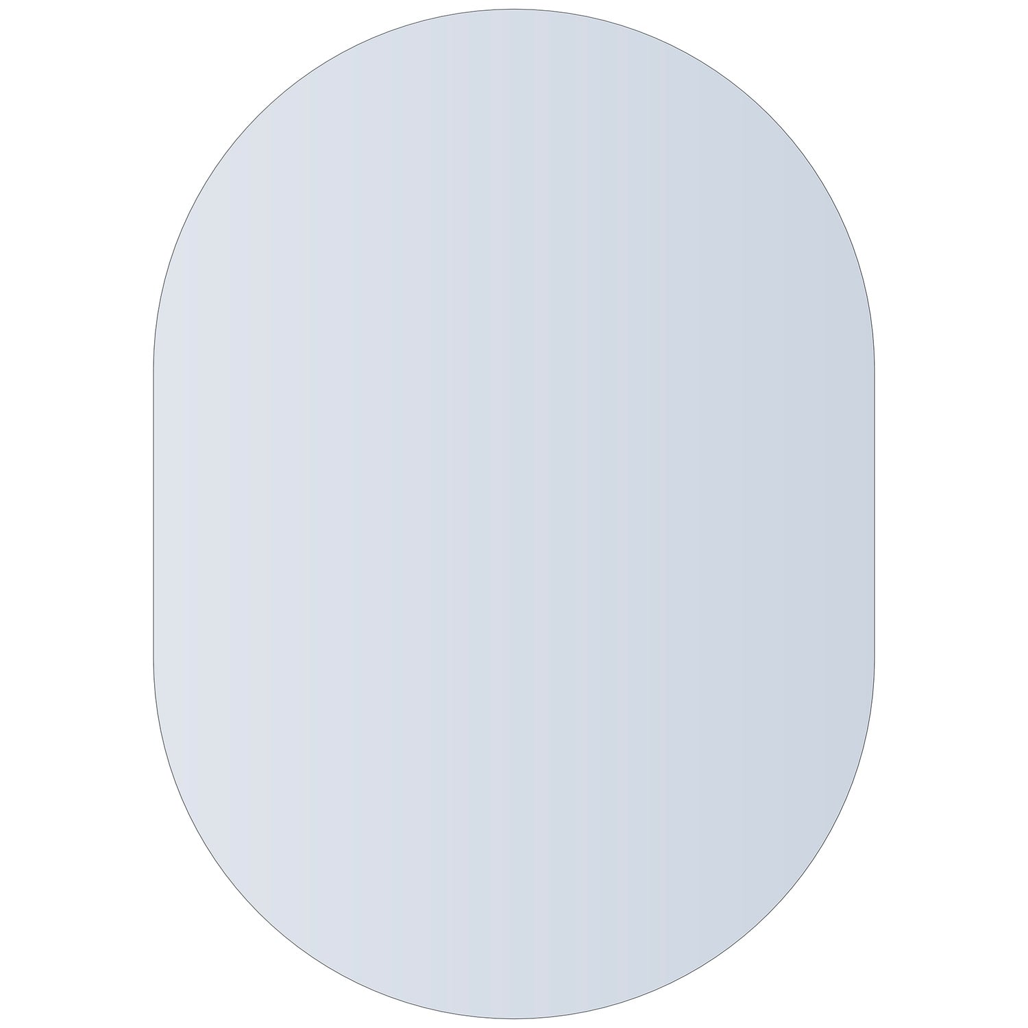 Ablaze Glue-to-Wall Mirror