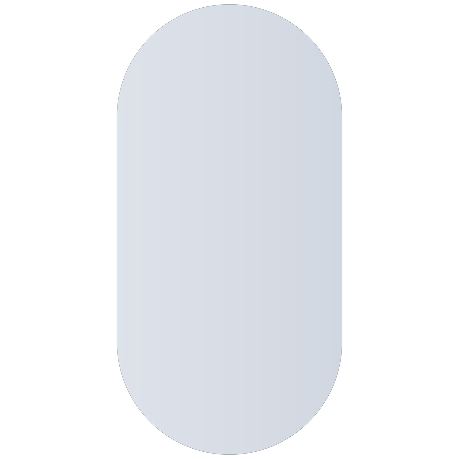 Ablaze Glue-to-Wall Mirror