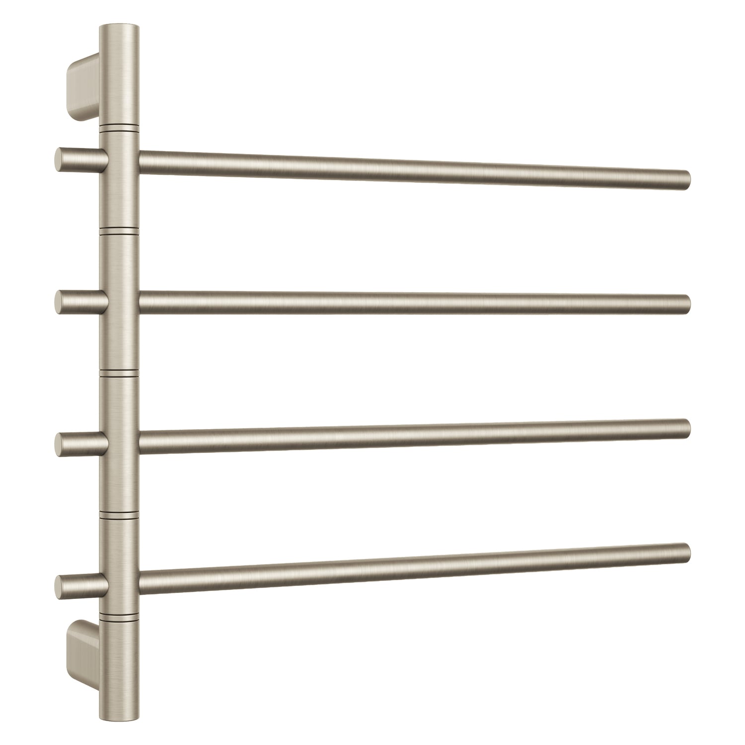 Thermorail 595 x 540mm 4 Bar Heated Swivel Towel Rail