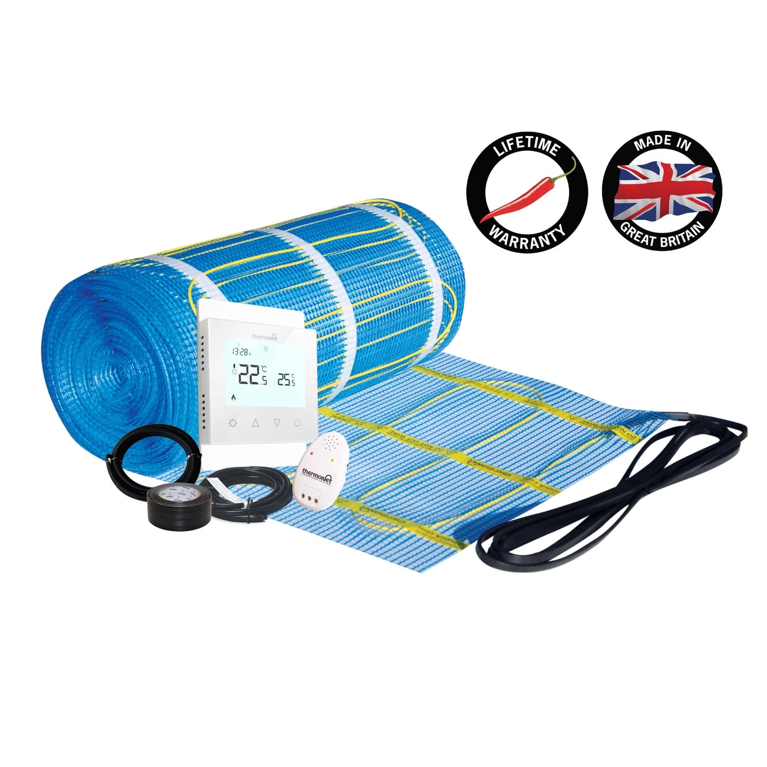Thermonet In Screed 200W/m2 Underfloor Heating Kit
