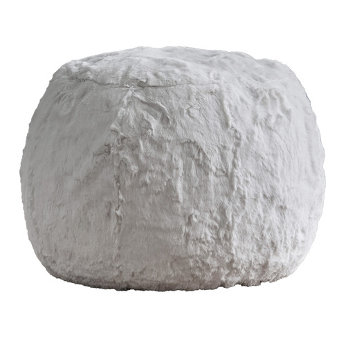 I Am Fake Faux Fur Pouffe