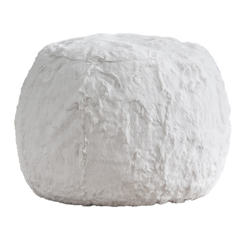 I Am Fake Faux Fur Pouffe