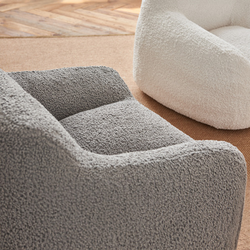 I Am Fake Boucle Armchair