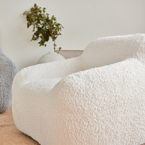 I Am Fake Boucle Armchair