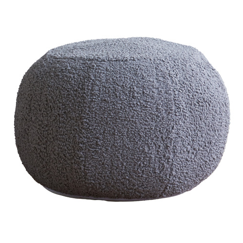 I Am Fake Boucle Pouffe
