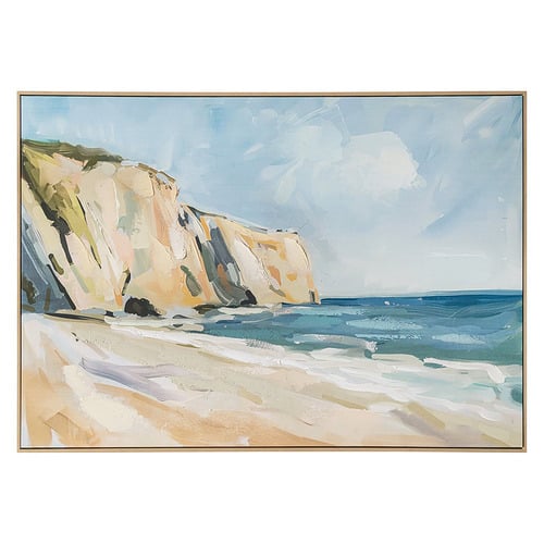 Painted Shore Framed Canvas Wall Art