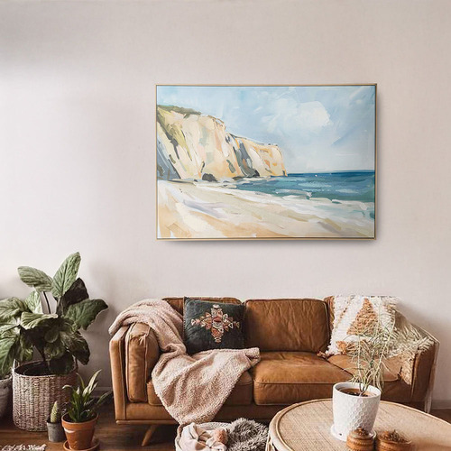 Painted Shore Framed Canvas Wall Art