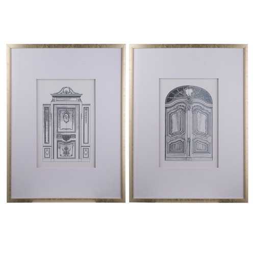 Ornate Doors Diptych
