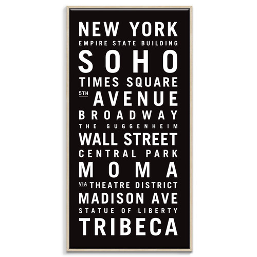"New York" Wall Art