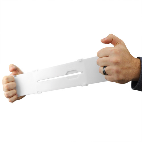White Adjustable Drawer Organisers