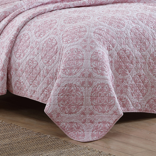 LauraAshley Ayla Cotton Coverlet Set Temple & ster