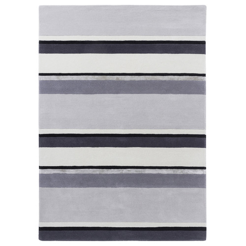 Charcoal Eaton Hand-Tufted Pure New Wool Rug