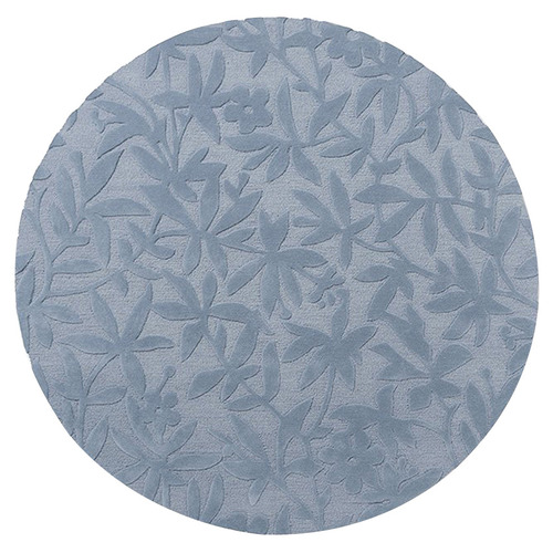 Seaspray Cleavers Hand-Tufted Round Rug