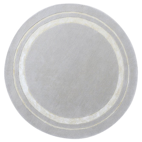 Silver Redbrook Hand-Tufted Round Rug