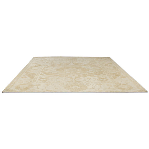 Pale Gold Newborough Cotton Chenille Rug