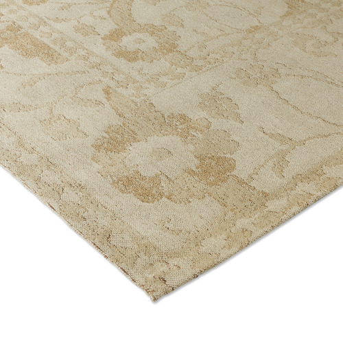 Pale Gold Newborough Cotton Chenille Rug