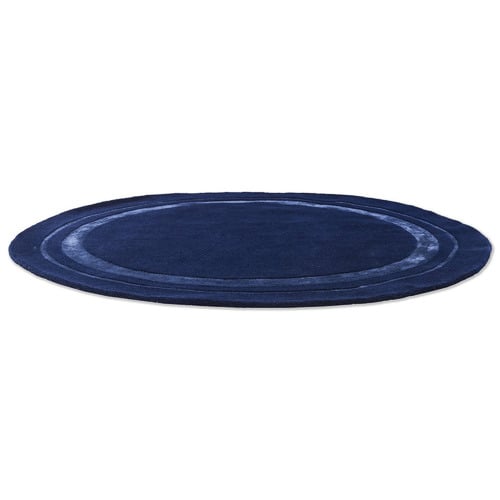 Midnight Redbrook Hand-Tufted Round Rug