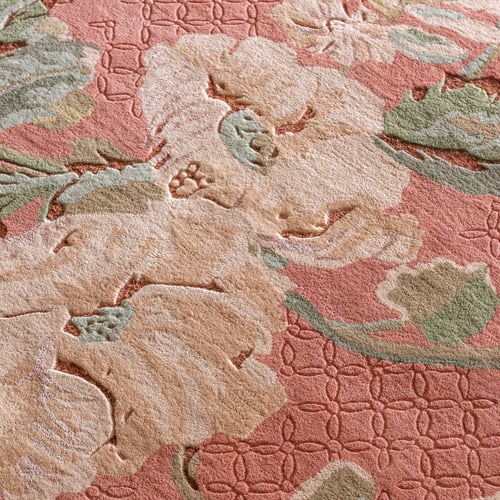Terracotta Orange La Aylworth Hand-Tufted Wool Rug