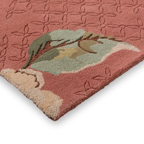 Terracotta Orange La Aylworth Hand-Tufted Wool Rug